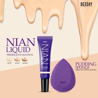 DEESAY NIAN LIQUID PRIMER &amp; FOUNDATION รองพื้นดีเซ่ แอนด์ ฟาวเดชั่น (N.02) 1 ชิ้น