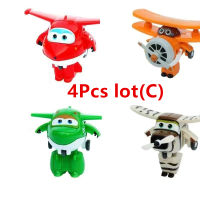 Children Mini Transforming Anime Deformation Plane Robot Action Figures Transformation Toys Cartoon Deformation For Kids Gifts