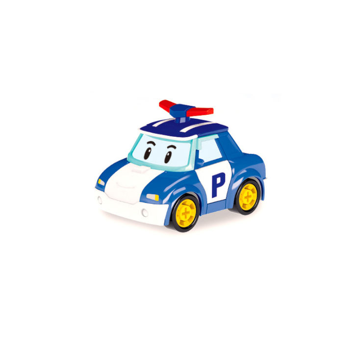 poli-ของแท้ที่ได้รับอนุญาตจาก-polly-รถตำรวจเปลี่ยนรูปถอดและประกอบรถของเล่นของเล่นเด็กเด็กวิศวกรรมรถประกอบรถ