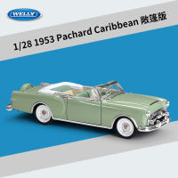 Welly Willy 1:28 Pa Card 1953 Packard Caribbean Simulation Alloy Car Model