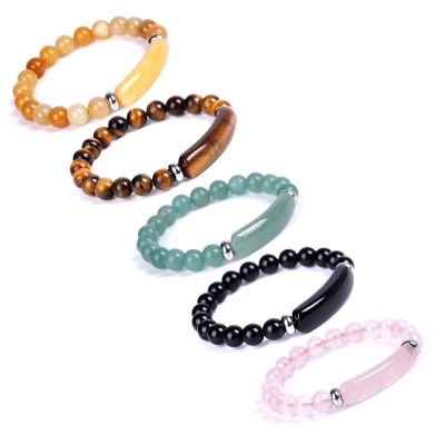 Pink Quartz Bracelet Wholesale Pink Quartz Bracelet Products - 8mm Natural Stone - Aliexpress