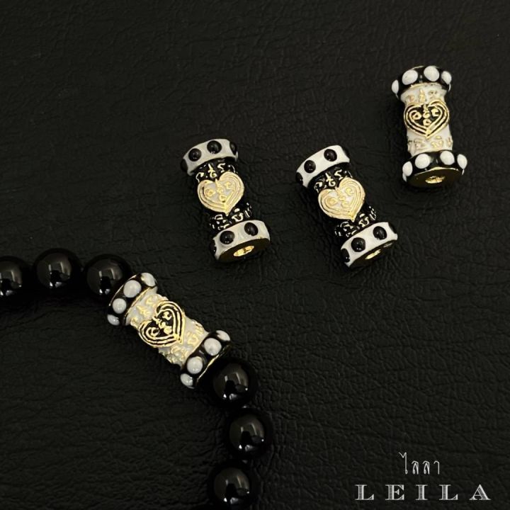 leila-amulets-ตะกรุด-หล่อ-นะอกแตก-รุ่นแรก-baba-leila-collection-02-พร้อมกำไลหินฟรีตามรูป