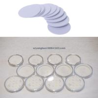 ✇✑™ Round PVC Blank Cards NFC Chips Ntag Tag 215 Diameter 25mm (0.98in) 10Pcs/Pack