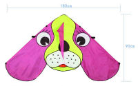 【cw】free shipping children kites large ears dog delta kites flying higher nylon ripstop with handle line outdoor toys 【hot】