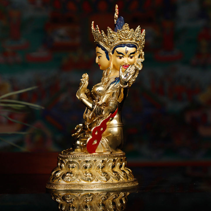 original-product-ทิเบตพุทธศาสนา-tantric-อุปกรณ์พุทธเครื่องมือเนปาลทองแดงบริสุทธิ์-tantric-dharma-protector-พระพุทธรูปรูปปั้นเคารพ-holy-พระพุทธรูปทิเบตเนปาล