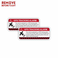 【Must-have】 ไวนิลกาวตนเองรูปลอกติดเตือนสำหรับรถยนต์ GPS คู่