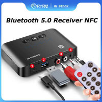 RYRA NFC Bluetooth 5.0เครื่องรับส่งสัญญาณสเตอริโอ AUX U Disk RCA Optical Wireless Bluetooth Adapter สำหรับ PC Car Kit Speaker