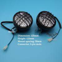 สกู๊ตเตอร์ไฟฉายคาดศีรษะรถบั๊กกี้โกคาร์ทออฟโรดไฟหน้ารถ12V ยานพาหนะสารพัดประโยชน์ไฟตัดหมอก ATV Gokart UTV