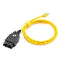 【cw】 Ethernet 5.9FT1.8m Cable RJ45 Tools to Interface Car Diagnostic Coding FSeries ！