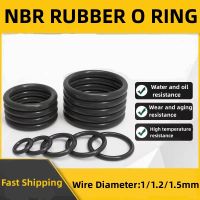 Lamberts NBR Rubber O Gasket Nitrile Washer for Car Repair Plumbing Gas 1-1.5