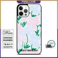 Marimekko21 Phone Case for iPhone 14 Pro Max / iPhone 13 Pro Max / iPhone 12 Pro Max / XS Max / Samsung Galaxy Note 10 Plus / S22 Ultra / S21 Plus Anti-fall Protective Case Cover