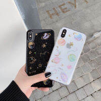 （HOT) Dream Starry Sky สำหรับ Apple 13 เคสศัพท์ 1112 อีพ็อกซี่ใส 14Pro max เคสนิ่มหุ้มทั้งเครื่อง