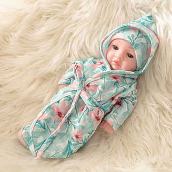 10Inch Full Body SIlicone Reborn Babies Doll Bath Toy Lifelike Newborn Baby Doll