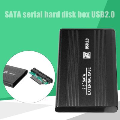【Quality】 USB 2.5นิ้ว2.0ไปยัง SATA HDD เคสภายนอก480Mbps ฮาร์ดไดรฟ SSD การสนับสนุนการล้อมรอบสูงสุด3 TB