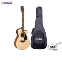 YAMAHA FSX800C Electric Acoustic Guitar กีตาร์โปร่งไฟฟ้ายามาฮ่า รุ่น FSX800C + Deluxe Guitar Bag กระเป๋ากีตาร์รุ่นดีลักซ์ มีผ่อน 0%