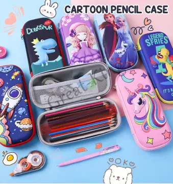 Kawaii Kids Pencil Case Large capacity Soft waterproof cover