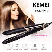 โปรโมชั่น++ ส่งไว Kemei KM-2219 ของแท้ เครื่องหนีบผมอินฟราเรด เครื่องหนีบผม เครื่องม้วนผม เครื่องหนีบผมตรง หนีบผมอินฟราเรด หนีบผม ราคาสุดคุ้ม เครื่อง ม้วน ผม ที่ ม้วน ผม ไฟฟ้า เครื่อง ลอน ผม ที่ ม้วน ผม ลอน