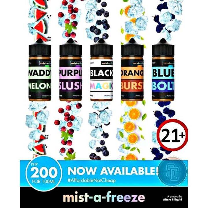 Afters Mista Freeze Juice 100 Legit Made in the Philippines
