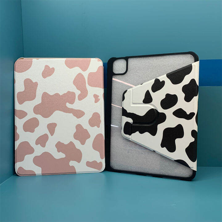 เคสลายใหม่-หมุนได้-ปรับองศาได้-ipad-เหมาะรุ่นgen9-gen8-gen7-air4-air5-11-360-rotation-เคสไอแพด-case-ไอแพด-gen7-gen8-10-2-10-9-แอร์4-แอร์5-ipad-เคสป้องกันพร้อมที่ใส่ปากกา-พร้อมส่ง