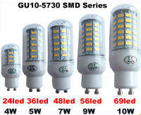 หลอดโคมไฟ Led 220 V Ampoule Lampoule Lample โคมไฟ48LED 36LED GU10หลอดไฟข้าวโพด5ชิ้น69LED 56LED 4W 5W 7W