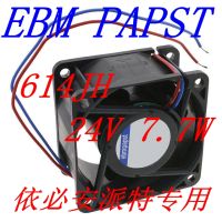 Niudi 614JH ใหม่เอี่ยมของแท้ Ebmpapst Ebm-Papst 6ซม. 6032 24V 7.7W พัดลมคอมพิวเตอร์