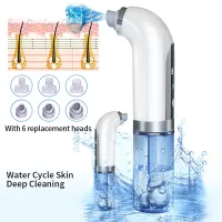 Blackhead Remover Water Cycle Acne Pimple Clean Beauty Skin Care Tool Electric Small Bubble Facial Vacuum Pore Blackhead Cleaner