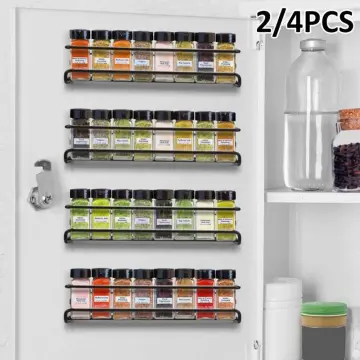 Kitchen Storage Organization ECOCO Wall Mount Spice Rack Organizer