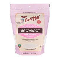 Import products♦ บ๊อบเรดมิลล์แป้งแป้งเท้ายายม่อม 454 กรัม/Bobs Red Mill Arrowroot Starch Flour 454g