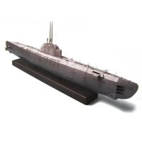 1:200 Paper Model U-2536 U-boot Type XXI Submarine Paper Model Handmade Ship Paper Assemble Hand Work Game Aldult Toy Home Decor