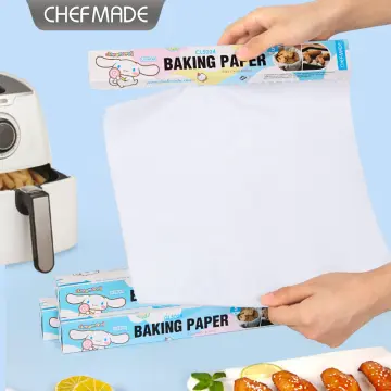 5M Baking Paper Parchment Paper Rectangle Baking Sheets for Bakery BBQ  Party,Oven Mitts 