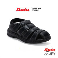 Bata Comfit บาจา คอมฟิต รองเท้าแตะ รองเท้าแตะรัดส้น รองเท้าแตะเพื่อสุขภาพ สำหรับผู้ชาย รุ่น Camron-Sandal สีดำ 8516622