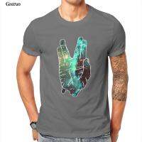 Vulcan Greeting Of Trek Hands Finger V Scifi Scien Unisex Baseball T-Shirt White New Koreanstyle For Men 103275 【Size S-4XL-5XL-6XL】