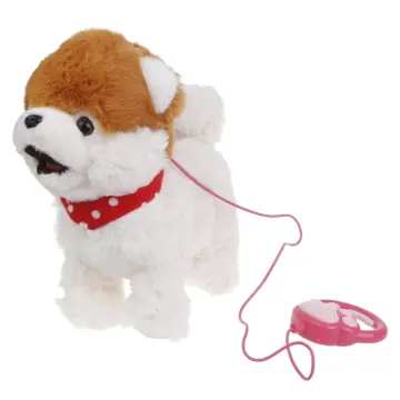 Toy dog that store walks and talks