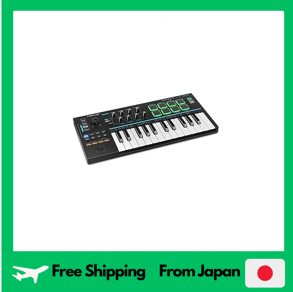 Integration　Mini　Lazada　Transport　Black　Japan]　Controller　MIDI　LX　in　Keyboard　Nektar　[Authorized　DAW　Buttons　Technology　Keyboard　Impact　PH