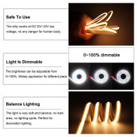 5เมตร10เมตรที่มีความยืดหยุ่น12โวลต์24โวลต์ LED ซังแถบแสงบาร์3000พัน4000พัน6000พันสีขาว RA90 FOB เชิงเส้น LED เทปสำหรับห้องครัวประดับห้อง