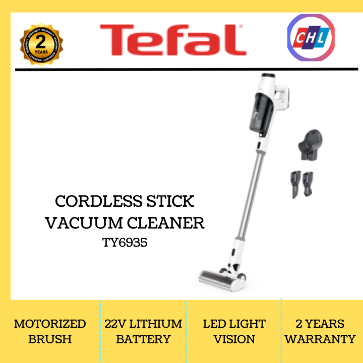 TEFAL Cordless Stick Vacuum Cleaner TY6935 (READY STOCK)TEFAL WARRANTY