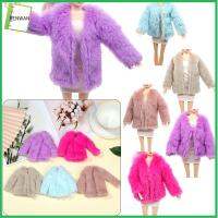 RENWAN เล็ก เครื่องประดับ เสื้อผ้าตุ๊กตา ตุ๊กตา Plush Coat ตุ๊กตาสวม เสื้อคลุมมินิ DIY