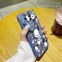 เคส Chenyyyka สำหรับ Huawei Mate 10 Pro เคสแฟชั่นลาย Pochacco เคสขอบสี่เหลี่ยมด้านข้างบางเคสมือถือแบบซิลิโคนนิ่มเคสป้องกันการกระแทก