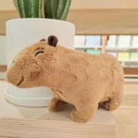 18ซม. จำลอง Fluffty Capybara ตุ๊กตาสัตว์ Plush ของเล่นตุ๊กตาตุ๊กตาชีวิตจริง Capybara ตุ๊กตาเด็กของเล่น Peluche คริสต์มาสของขวัญ