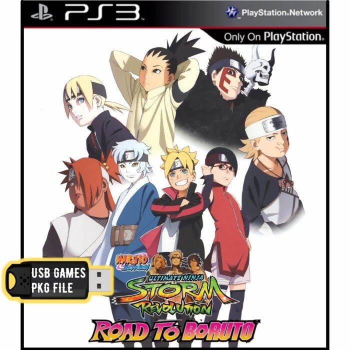 GAME PS3 NARUTO MOD BORUTO CFW OFW HFW HAN HEN