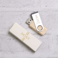 UW-05 แฟลชไดร์ฟ ไม้ Flash drive Brand Most