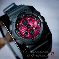 G-Shock Ga-140AR-1ADR สีแดงสด