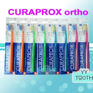 Curaprox CS 5460 Ultra-Soft Orthodontic Toothbrush for Braces with