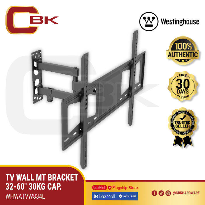 Westinghouse WATVW834L TV Wall Mount Bracket for LED Televisions and