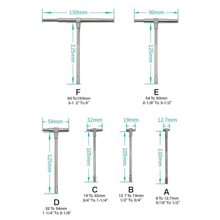 telescopic-gauge-เกจวัดรูใน-8-150มม-ทำจากสแตนเลสอย่างดี