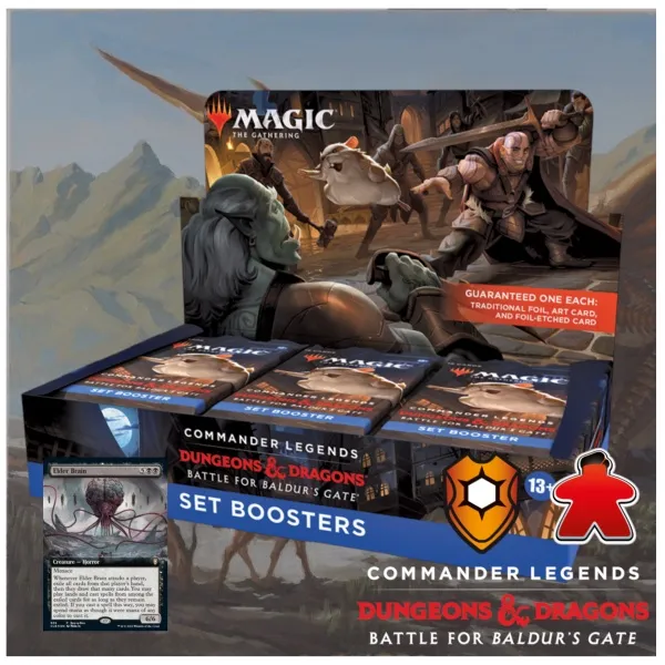 【MTG】Battle for Baldur's Gate Set Booster Display Lazada.co.th
