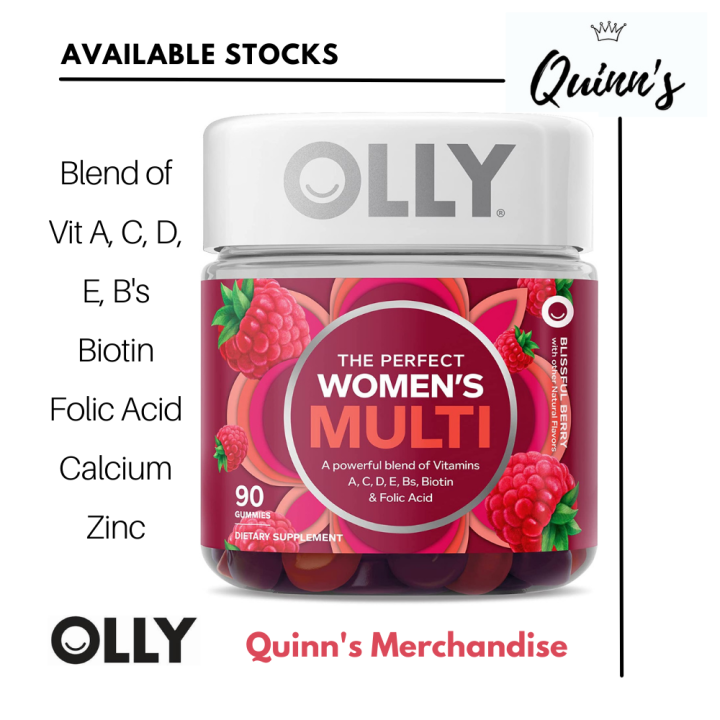 Olly Women's Multivitamins 90 Gummies EXP 1/25 | Lazada PH