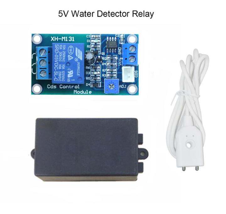 5V 12V Water Detector Relay Module Water Leakage Leak Water level