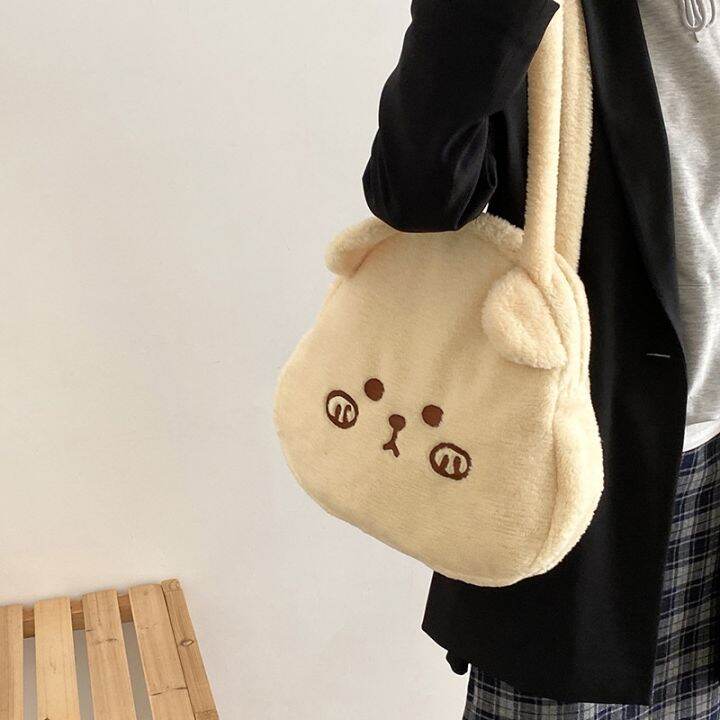 2022-new-women-cute-sling-bag-plush-little-bear-fashion-ins-korean-shoulder-bag-large-capacity-gift-for-girls