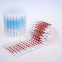 ♞ 100pcs Disposable Iodine Swab Disinfected Emergency Cotton Swabs Clean Wounds Care Double Head Sterilization Stick Home Outdoor